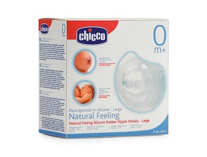 Силіконові накладки на груди для годування від фірми Chicco виготовлені з перевірених матеріалів, що не мають стороннього смаку або запаху