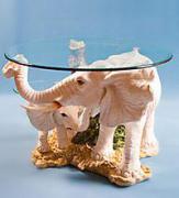 Журнальный стол "Белые Слоны"
