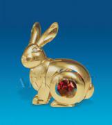 Фигурка "Золотистый Кролик"с цветным кресталом